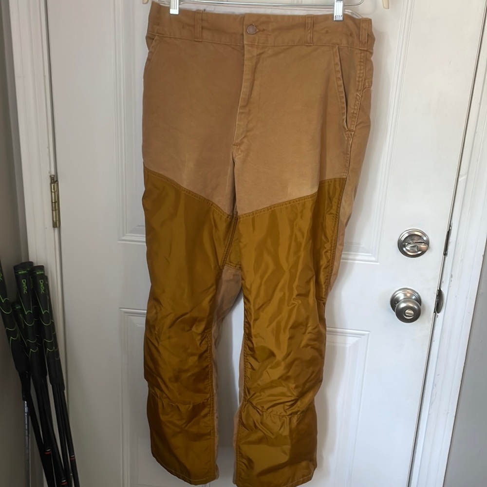 Vintage Cabelas Double Knee Insulated Outdoor Pants W… Gem